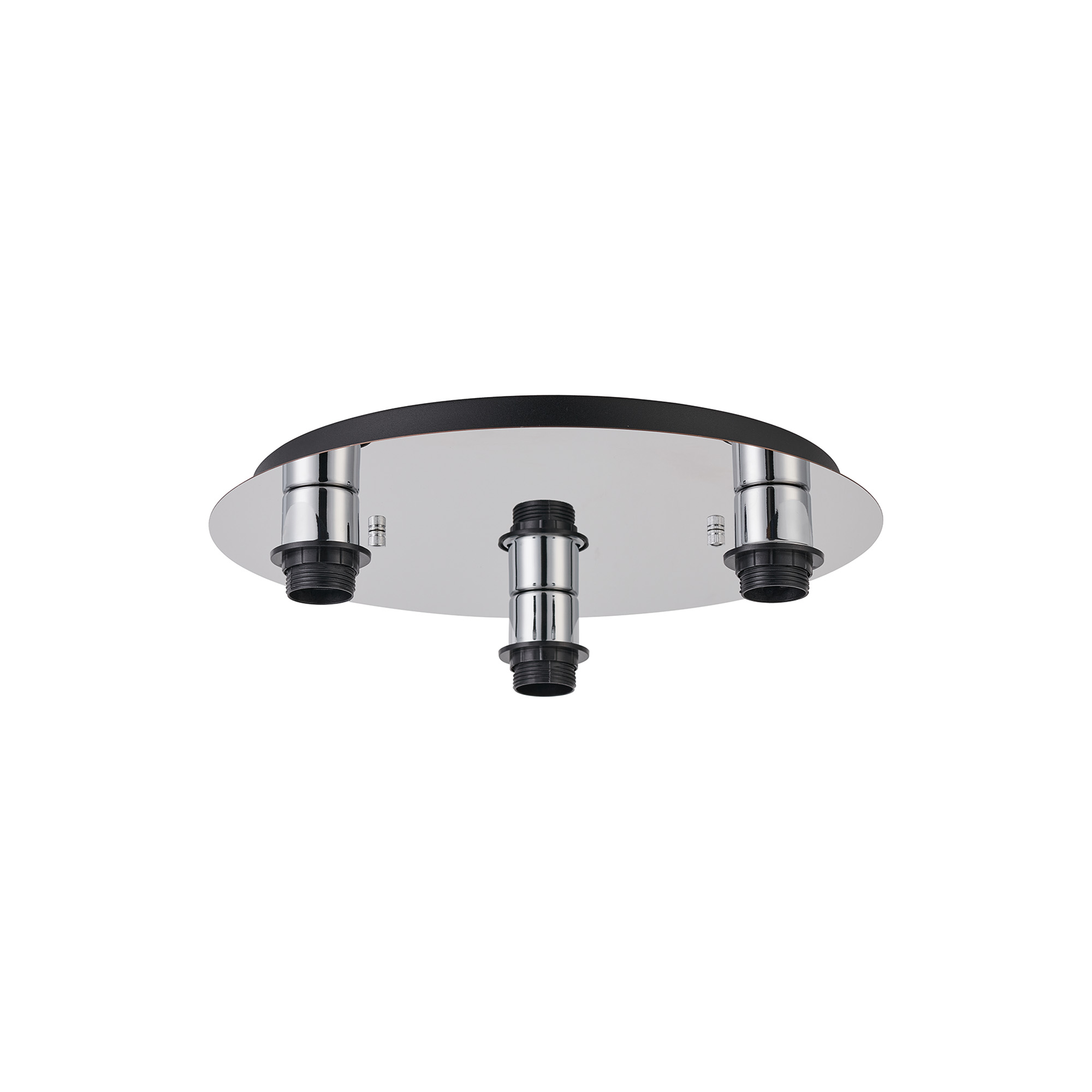 Carrie Polished Chrome Ceiling Lights Deco Flush Fittings